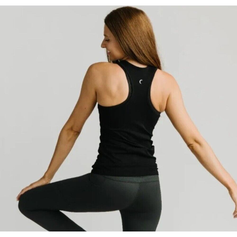 NWT Zyia Active Black Copper Charged Tank Top Size XS